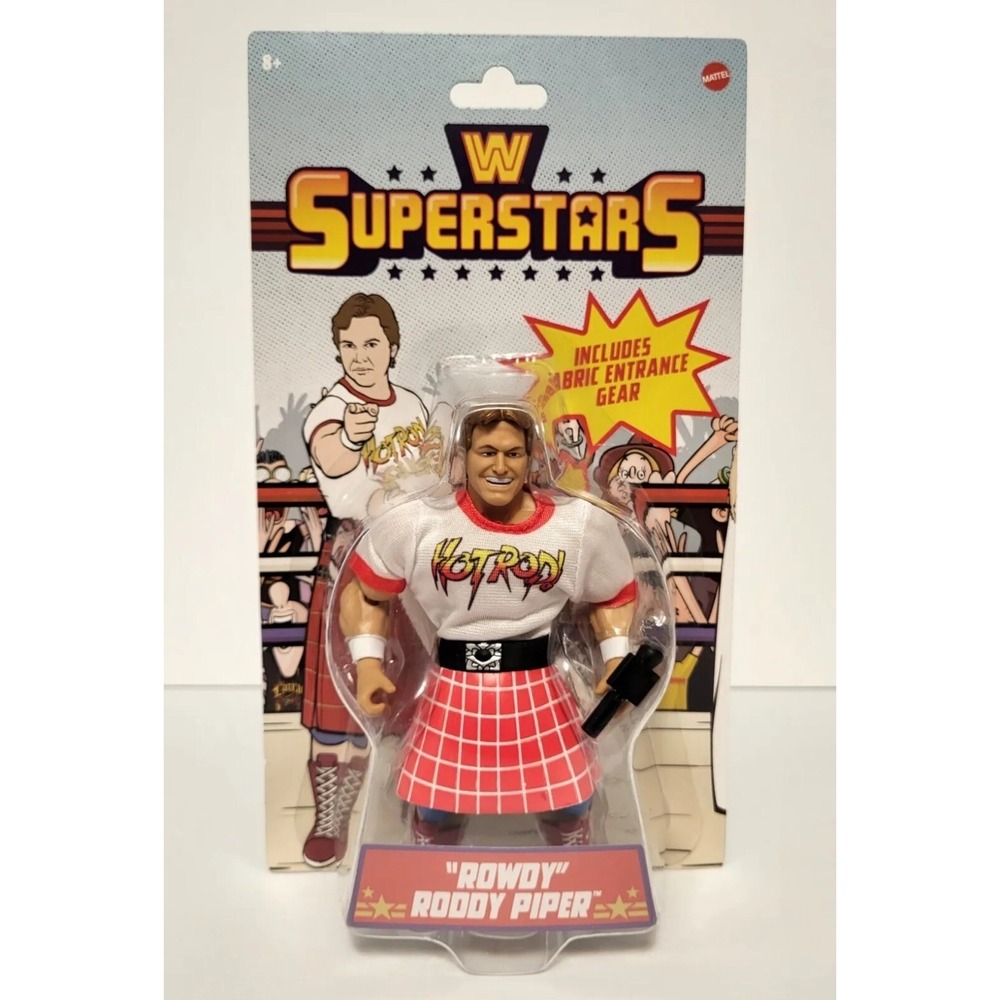 WWE Superstars ROWDY RODDY PIPER Series 7 Action Figure 2023 Mattel NEW